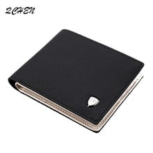 Man's wallet New Fresh fashion Men Wallets  Designer& Purse Men fashion Brand striped Card purse Mens Wallet Wholesale price 044 2024 - buy cheap