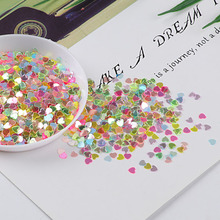 10g/lot 3mm Heart Nail Sequins Crystal Glitter Lentejuelas for Nails Art Craft,Wedding Decro Confetti,Slime DIY Accessories 2024 - buy cheap