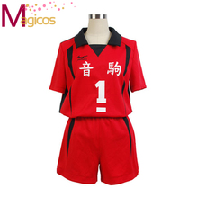 Disfraz del Anime Haikyuu Nekoma, uniforme de escuela secundaria Kuroo Tetsurou/Jersey de kozumekenma, ropa deportiva 2024 - compra barato