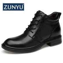 ZUNYU 2018 New Autumn Winter Men Boots Big Size 36-47 For Male Casual Shoes Comfortable Unisex Ankle Keep warm Snow Boots 2024 - buy cheap