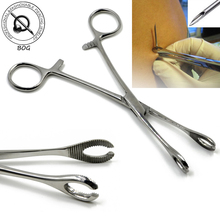 Piercing quirúrgico de acero para el cuerpo, joyería para el vientre, oreja, lengua, tabique, labio, herramienta de perforación, anillo de cierre, pinzas de sujeción, 316L 2024 - compra barato