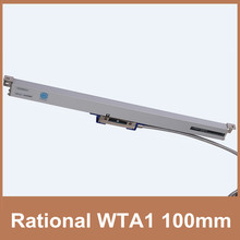 Frete Grátis Racional WTA1 1um 100mm fino escala linear escala de vidro de 0.001mm para moagem torno CNC 2024 - compre barato