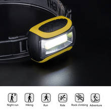 COB LED Headlamp Flashlight White Light Headlight For Camping Hiking Running Fishing Waterproof Headlamp Head Lamp Light 2024 - buy cheap