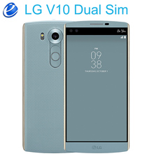 LG V10 H961N 2 sim 4G LTE dual sim Android Mobile Phone Hexa Core 5.7'' 16.0MP 4GB RAM 64GB ROM 2560*1440 Smartphone 2024 - купить недорого
