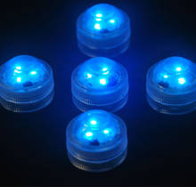 10pcs Remote Controlled Submersible LED Party Battery Operated Underwater Mini Lights  For Marriage Halloween Christmas 2024 - buy cheap