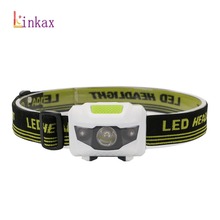 R3+2LED Red light + White light 4 Mode High power 300 Lumen Flashlight Head Torch Headlight AAA Head Lamp Lantern Fishing 2024 - buy cheap