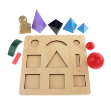 Brinquedo material montessori novo material prateado, símbolo gramática sólida com bandeja cortada, brinquedo para aprendizado infantil 2024 - compre barato