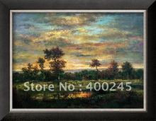 Modern Landscape painting Pond at the Edge of a Wood by Henri Rousseau art reproduction 100% handmade high quality 2022 - buy cheap