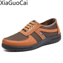 Spring New Soft Dad Casual Shoes Bottom Men's Casual Shoes Comfortable Leisure Men's Casual Flat Sneakers 2024 - buy cheap