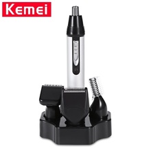 Kemei KM-6650 4 In 1 Nose Ear Trimmer Electric Shaving Safe Face Care Clipper Trimmer For Man And Woman For Nose Hair Trimer 2024 - buy cheap