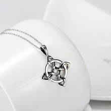 product 925 sterling silver necklace for men and women in the United States a Celtic knot pendant jewelry customization 2024 - buy cheap