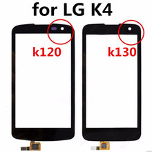4.5 display display display lcd tela de toque para lg k4 k120 k120e k130 k130e touchscreen painel vidro digitador sensor telefone peças reposição 2024 - compre barato
