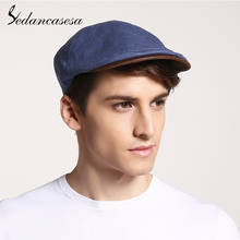 Sedancasesa 2020 New Arrival Spring Summer Berets Caps Mens Casual Peaked Cap Newsboy Hats Visors Casquette Cap SunHats for Men 2024 - buy cheap