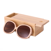 BerWer новые женские деревянные поляризованные солнцезащитные очки ручной работы бамбуковые деревянные солнцезащитные очки 2024 - купить недорого