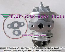 Turbo CHRA Cartridge GT25 TB2560S 700716 700716-5009S 700716-0009 8972089663 For ISUZU NPR NQR light Truck 97- 4HE1 4HE1XS 4.8L 2024 - buy cheap