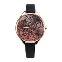 Женские кварцевые наручные часы с 3D Дизайном в стиле ретро Lotus, аналоговые кварцевые часы из сплава, женские часы высокого качества, 2019 2024 - купить недорого