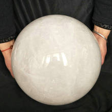 Огромный кварцевый шар 34,65 фунтов 11,5 кг 292 дюйма мм 2024 - купить недорого