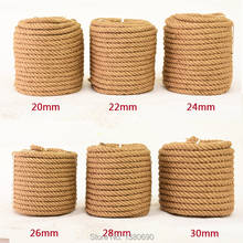 16mm-22mm 10m Fine Handmade Hemp Rope DIY Craft Supplies Decoration Cords Retro Jute Twine Thread for Gift Packing / Bags / Tag 2024 - buy cheap