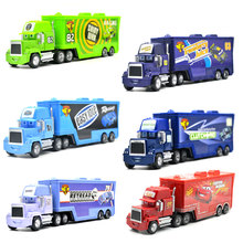 Автомобили Диснея Pixar, 3 9 видов стилей, Mack, грузовика McQueen, Uncle 1:55, литой под давлением металлический сплав, пластиковые модели, игрушки, подарки для детей 2024 - купить недорого