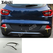 For Renault Kadjar 2016 2017 2018 2019 Car Sticker Styling Detector Trim Back Tail Rear Fog Light Lamp Frame Parts Cover 2pcs 2024 - buy cheap