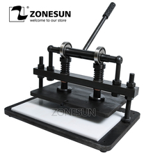 Zonesun-máquina de cortar couro, para mochila, faça você mesmo, 3622cm, máquina de corte, papel fotográfico, pvc/eva, ferramenta de corte de folhas 2024 - compre barato