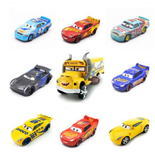Disney-coches Pixar de la película Cars para niños, coches de juguete de aleación de Metal fundido a presión, Rayo McQueen, Jackson, Storm, Cruz, Ramirez Mater, 1:55 2024 - compra barato