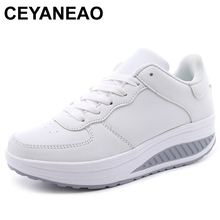 CEYANEAO/Летняя женская обувь на плоской платформе размера плюс; Женская Белая обувь для медсестры; Лоферы с вырезами; Мокасины без шнуровки; Женская обувь; 1151 2024 - купить недорого