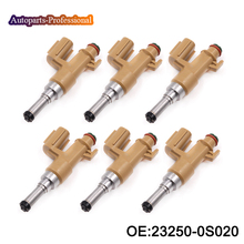 6 PCS 23250-0S020 New Fuel Injectors For Toyota Tundra 5.7L 2008-2012 For LEXUS LX570 23209-0S020 23209-39165 car accessories 2024 - buy cheap