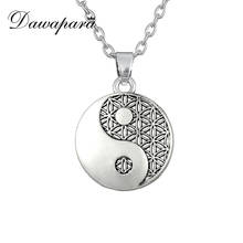 Dawapara Tai Chi Flower Of Life Necklace Men Pendant Egyptian Jewelry Mandala Women Accessories Best Gifts 3 style for Selecting 2024 - buy cheap