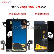 Tela lcd 5.0 "para htc google pixel 2, 6.0", para htc google pixel 2 xl 2xl, touch screen, digitalizador, montagem 100% testada 2024 - compre barato