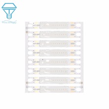 Luz de led cob chip ma de potência completa, 8 peças led vermelho azul verde 3w 5w para lanterna lâmpadas de parede tubo diy 2024 - compre barato