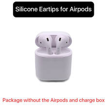 2 Pairs Ear pads for Airpods Wireless Bluetooth Universal for iPhone Earphones Silicone Ear Caps Earphone Case Earpads Eartips 2024 - buy cheap
