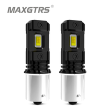 2x1200 lumens 1156 1157 7440 7443 w21w p21w led lâmpada csp chips ba15s branco bay15d back-up lâmpada de freio reverso turn signal luz 2024 - compre barato