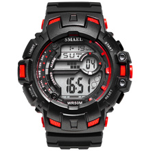 New Electronic Watch Digital Watches SMAEL Men S Shock Resistant Military Sport Diving Watches 50M Waterproof reloj hombre 2024 - buy cheap