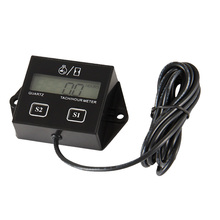 Free Shipping!Digital Resettable Tach Hour Meter Record RPM Tachometer Counter Meter Used For Gasoline Engine Marine Generator 2024 - buy cheap