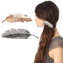LNRRABC Metal Leaf Hair Clip Girls Vintage Hairpin Princess Women Hair Accessories  Barrettes accesorios para el pelo hairpins 2024 - buy cheap