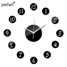 2019 new watch clocks limited living room quartz acrylic pastoral sale modern wall clock and silver colors fashion 2024 - buy cheap