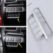 Yimaautotrims Front Head Lights Headlight Switches Button Cover Trim Fit For Mitsubishi Eclipse Cross 2018 - 2021 Interior ABS 2024 - buy cheap