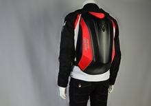 Mochila de motocicleta impermeable para hombre, bolso de equipaje de viaje, bolsos para motocicleta, chaleco magnético, color negro 2024 - compra barato