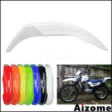 Para-lama branco universal para motocross de motocicleta, proteção contra poeira e resíduos, para modelos drz, dr, kx, klx, exc, xcw, xt, wr, yz, yzf, tw 2024 - compre barato