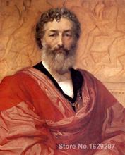 Self portrait by Frederic Leighton famous portrait artist High quality Hand painted 2024 - buy cheap