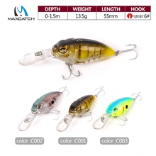 Maxcatch 3 Pcs Crank Bait Fishing Lures With VMC Hooks Life-like Floating Fishing Lures Artificial Bait Crankbait 2024 - buy cheap