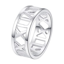 Ажурное изящное посеребренное кольцо Модные ювелирные изделия кольцо для женщин и мужчин, /GIVHOLMB UBXCGLFZ 2024 - купить недорого
