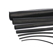 Round Diameter 13mm/14mm/15mm/16mm/18mm/20mm/22mm/25mm Length 1M Heat Shrink Tubing Shrinkable Tube Black Wire Wrap 2024 - buy cheap