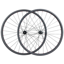 1350g 29er MTB XC 30mm asymmetric carbon BOOST wheels 22mm deep clincher tubeless 15X110 12X148 SUPER LIGHT mountain wheelset 2024 - buy cheap