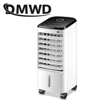 DMWD вентилятор для кондиционирования воздуха с дистанционным управлением, охлаждающий вентилятор с ручным управлением, увлажнитель, портативные вентиляторы для электрического кондиционера, охладитель с водяным охлаждением 2024 - купить недорого