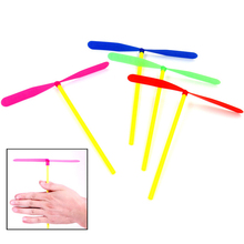 100PCS Plastic Dragonfly Assortment Mini Whirl A Copter Helicopter Gift Toys Birthday Pinata Fillers for Kids Boy Party Favor 2024 - buy cheap