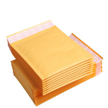 100pcs/lot Kraft Bubble Mailers Padded Envelopes Bags 3.9"X6.29" / 10cmX16cm 2024 - buy cheap