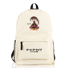 Moda fecha una mochila en vivo Anime Tokisaki Kurumi Laptop bolso unisex para la escuela mochilas de viaje envío gratis 2024 - compra barato