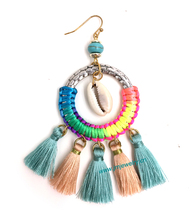 wholesale handmade Ethnic jewellery vintage dangle earrings with tassel summer style nickel free earrings 2024 - buy cheap